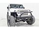 LoD Offroad Destroyer Shorty Front Bumper with Bull Bar; Bare Steel (97-06 Jeep Wrangler TJ)