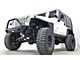 LoD Offroad Destroyer Shorty Front Bumper with Bull Bar; Black Texture (97-06 Jeep Wrangler TJ)