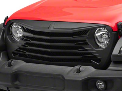 RedRock Tomahawk Grille with LED Lighting (18-24 Jeep Wrangler JL)