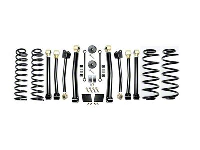 EVO Manufacturing 2.50-Inch Heavy Duty Enforcer Stage 4 Suspension Lift Kit (18-24 Jeep Wrangler JL, Excluding 4xe & EcoDiesel)
