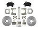 LEED Brakes Rear Disc Brake Conversion Kit with MaxGrip XDS Rotors; Black Calipers (89-06 Jeep Wrangler YJ & TJ)