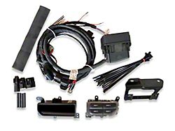 Infotainment Factory OEM AUX Switch Bank Programmer; Chrome Trim (18-23 Jeep Wrangler JL)