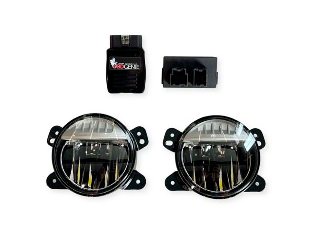 Infotainment Factory OEM Mopar LED Fog Lamp Upgrade (20-24 Jeep Gladiator JT, Excluding Launch Edition & Rubicon)