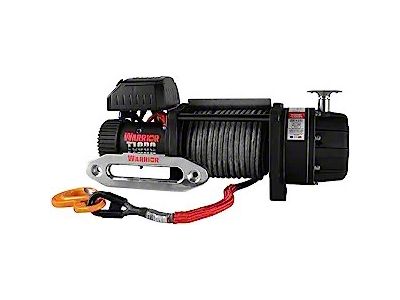 DK2 10,000 lb. Warrior T1000 Series Winch with Armortek Extreme Synthetic Rope (Universal; Some Adaptation May Be Required)