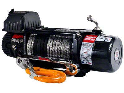 DK2 9,500 lb. Trojan Series Winch with Synthetic Rope (Universal; Some Adaptation May Be Required)