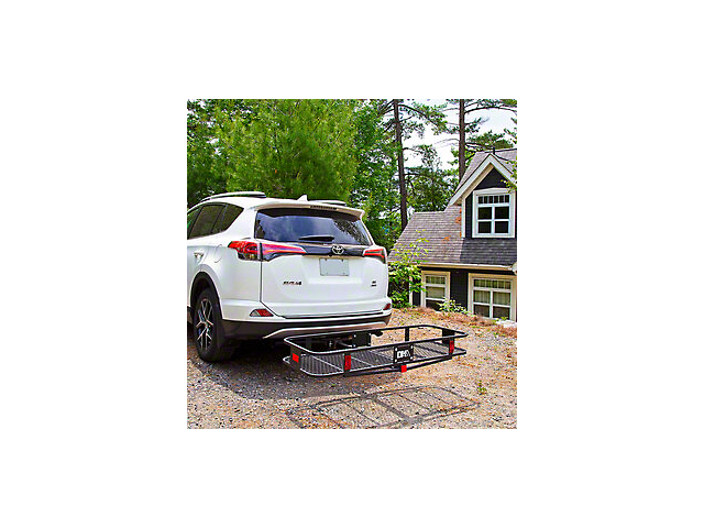 DK2 Hitch Mounted Cargo Carrier; Aluminum (Universal; Some Adaptation May Be Required)