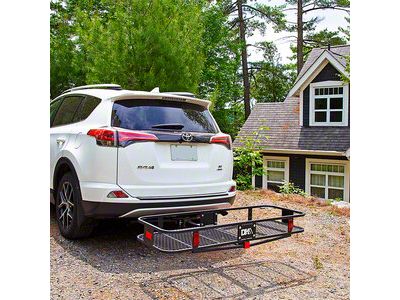 DK2 Hitch Mounted Cargo Carrier; Aluminum (Universal; Some Adaptation May Be Required)