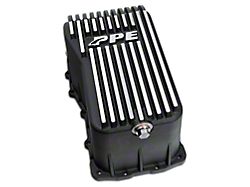 PPE Heavy-Duty Cast Aluminum Engine Oil Pan; Brushed (07-11 3.8L Jeep Wrangler JK)