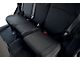 Hybrid Neoprene Front and Rear Seat Covers; Black (18-24 Jeep Wrangler JL 4-Door)