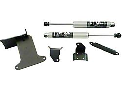 SuperLift Dual Steering Stabilizer Kit with FOX 2.0 Steering Stabilizers (18-23 Jeep Wrangler JL)