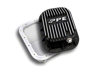 PPE Heavy-Duty Cast Aluminum Engine Oil Pan; Brushed (20-24 3.6L Jeep Gladiator JT)
