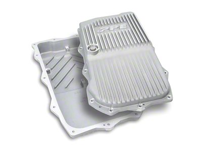 PPE Heavy-Duty Cast Aluminum Transmission Oil Pan; Raw (18-23 2.0L or 3.0L EcoDiesel Jeep Wrangler JL w/ Automatic Transmission)