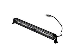 20-Inch Single Row LED Light Bar; Spot/Flood Combo Beam (Universal; Some Adaptation May Be Required)