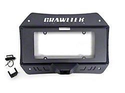 CrawlTek Revolution Tailgate Plate / License Plate Relocation (18-23 Jeep Wrangler JL)