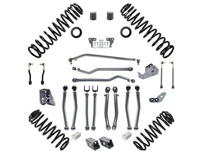 Synergy Manufacturing 4-Inch Stage 3 Suspension Lit Kit (18-24 Jeep Wrangler JL 4-Door, Excluding 4xe & Rubicon 392)