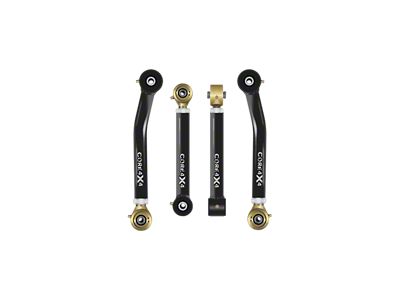 Core 4x4 Camp Series Adjustable Rear Upper and Lower Rear Control Arms (97-06 Jeep Wrangler TJ)