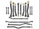 Core 4x4 Camp Series Adjustable Upper and Lower Control Arm, Track Bar, 2.5-Ton Steering and End Link Kit (07-18 Jeep Wrangler JK)