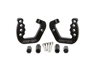 Fly Offroad Crawl Claw Grab Handles; Front (07-18 Jeep Wrangler JK)