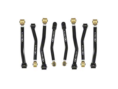 Core 4x4 Crawl Series Adjustable Front and Rear Control Arms (18-24 Jeep Wrangler JL)