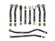 Core 4x4 Crawl Series Adjustable Upper and Lower Control Arm and Track Bar Kit (97-06 Jeep Wrangler TJ)