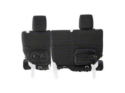 Smittybilt G.E.A.R Custom Fit Rear Seat Cover; Black (18-24 Jeep Wrangler JL 2-Door)