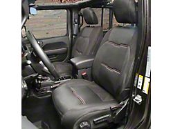 Smittybilt GEN2 Neoprene Front and Rear Seat Covers; Black/Black (18-23 Jeep Wrangler JL 2-Door)