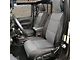 Smittybilt GEN2 Neoprene Front and Rear Seat Covers; Black/Charcoal (18-24 Jeep Wrangler JL 2-Door)