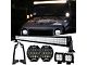 LED Headlights with A-Pillar Pod Lights and 52-Inch LED Light Bar (07-18 Jeep Wrangler JK)