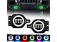 LED RGB Halo Headlights, RGB Fog Light, LED Third Brake and LED Tail Light Package (18-24 Jeep Wrangler JL w/ Factory Halogen Tail Lights)