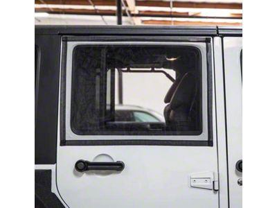 Magnetic Window Sunshades; Rear (07-18 Jeep Wrangler JK 4-Door)
