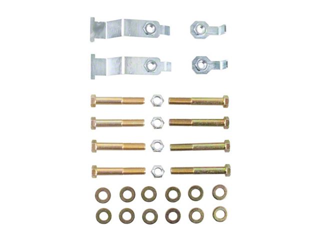 Synergy Manufacturing Rear Control Arm Hardware Kit (18-24 Jeep Wrangler JL)