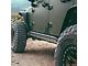 Fly Offroad Rocker Panel Body Armor; Black Textured (07-18 Jeep Wrangler JK 4-Door)