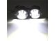 9-Inch LED Halo Headlights with DRL and 4-Inch LED Fog Lights; Black Housing; Clear Lens (18-24 Jeep Wrangler JL Sport)