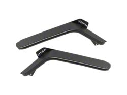 Attica 4x4 Terra Series Fender Flares; Front; Textured Black (18-23 Jeep Wrangler JL)