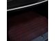 Single Layer Diamond Cargo Mat; Black and Red Stitching (07-18 Jeep Wrangler JK 2-Door)