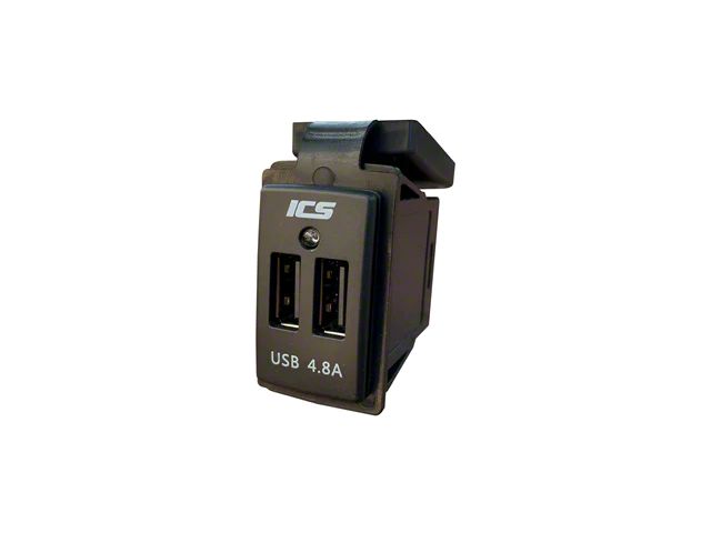 ICS FAB 12/24V Dual USB 4.8A Charger