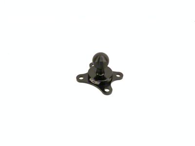 ICS FAB 4-Hole AMPS Ball Mount; Glossy Black (Universal; Some Adaptation May Be Required)