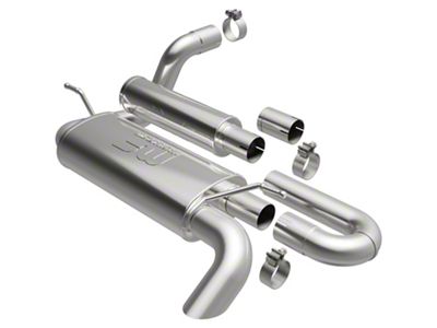 Magnaflow Overland Series Axle-Back Exhaust System (18-23 2.0L Jeep Wrangler JL)