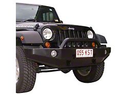 TJM Explorer Heavy Duty Front Bumper; Black (07-18 Jeep Wrangler JK)
