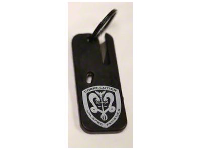 Milspec Plastics Cobra Cutter Safety Cutter Keychain; Black; 5-Pack