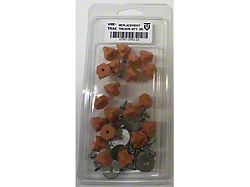 Milspec Plastics VT PRO-GRIPS; Orange; 20-Pack