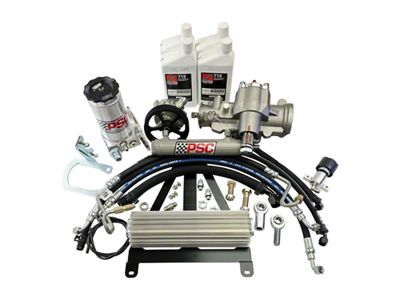 PSC Motorsports Big Bore XDR Cylinder Assist Steering Kit for 6.75-Inch Stroke Axle (97-02 4.0L Jeep Wrangler TJ)