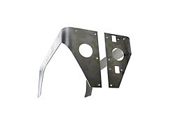 Motobilt Comp Cut Corner Guards; Bare Aluminum (97-06 Jeep Wrangler TJ, Excluding Unlimited)