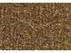 ACC Complete Cutpile Molded Carpet; Dark Saddle (97-02 Jeep Wrangler TJ w/ Long Center Console & w/o Rocker Panels)