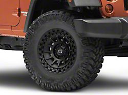 Black Rhino Barrage Matte Black Wheel; 17x8.5 (20-23 Jeep Gladiator JT)