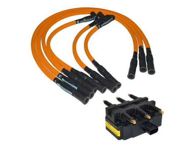 Performance Distributors Firepower Ignition Kit; Orange (07-11 3.8L Jeep Wrangler JK)