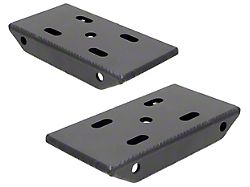 RockJock HD Front Leaf Spring Plates for 2-Inch Wide Springs (76-86 Jeep CJ7)