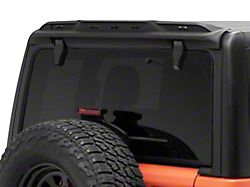 American Modified Rear Roof Spoiler with Amber LED Lights (18-23 Jeep Wrangler JL w/ Hard Top)