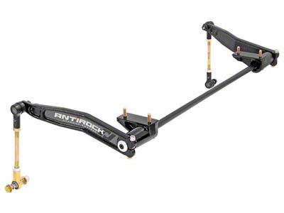 RockJock Antirock Front Sway Bar Kit with Forged Arms and Steel Brackets; 0.85-Inch Bar (20-24 Jeep Gladiator JT)