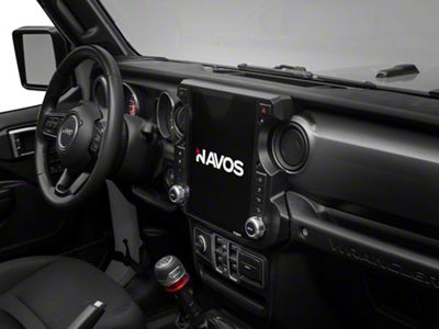 Navos Gen 5 12.10-Inch T-Style Radio (18-23 Jeep Wrangler JL, Excluding 4xe)